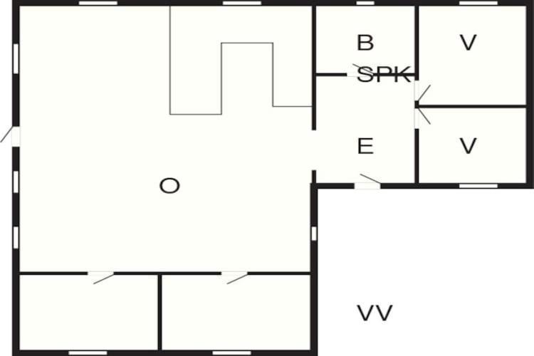8 Person Holiday Home In R M Lakolk Екстериор снимка